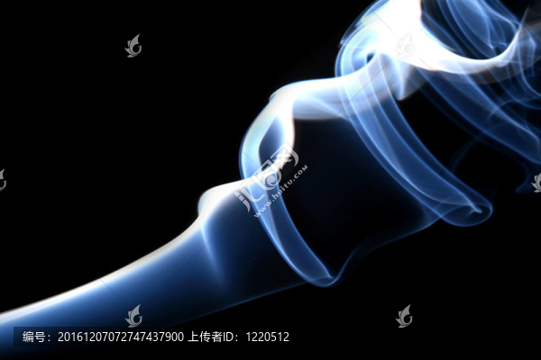 藍(lán)色的煙霧