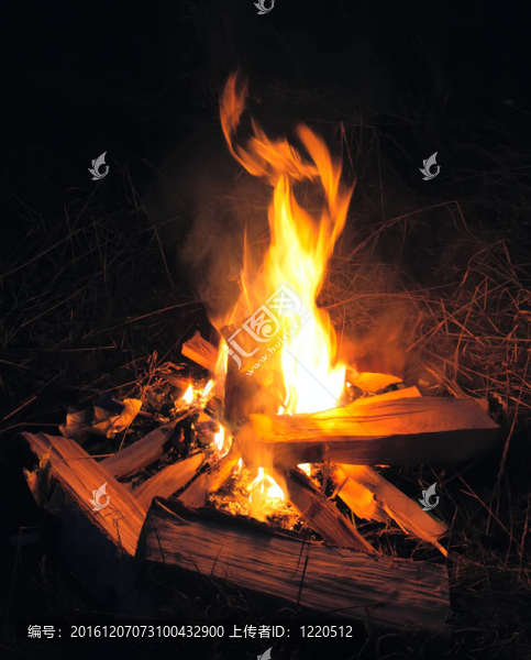 夜間營(yíng)火