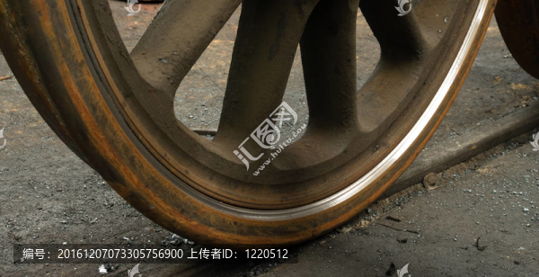 舊鐵路車輪