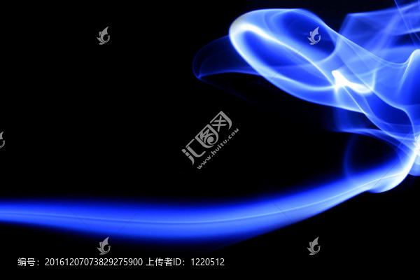 藍(lán)色的煙霧