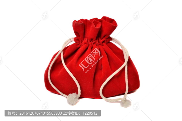 紅色包與禮物從圣誕老人