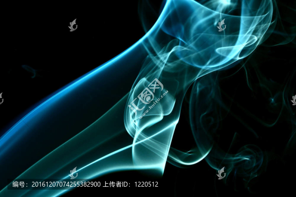 藍(lán)色的煙霧