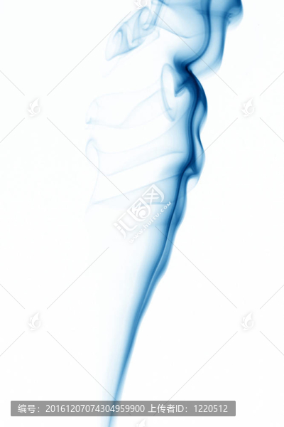 藍色的煙霧