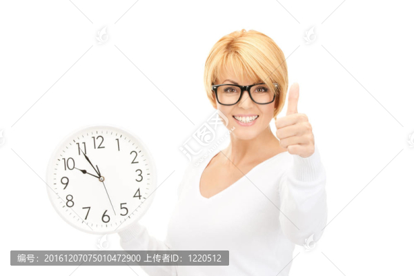 拿大鐘的女人