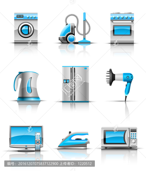 家用電器圖標(biāo)