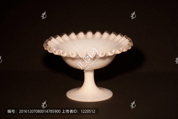 白色的盤子