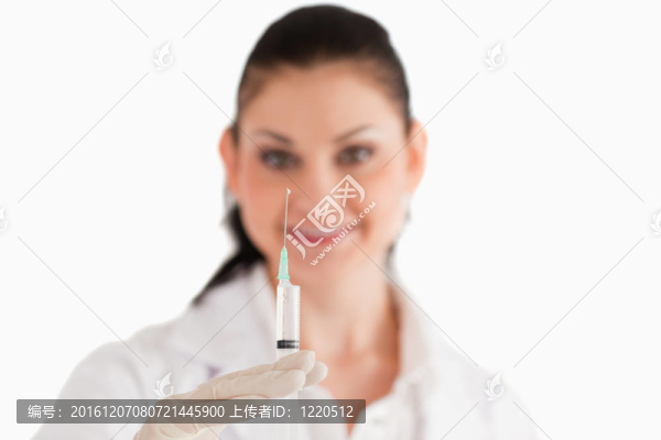 微笑女博士準(zhǔn)備