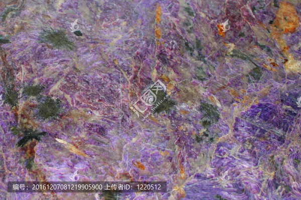 紋理自然紫龍晶礦物