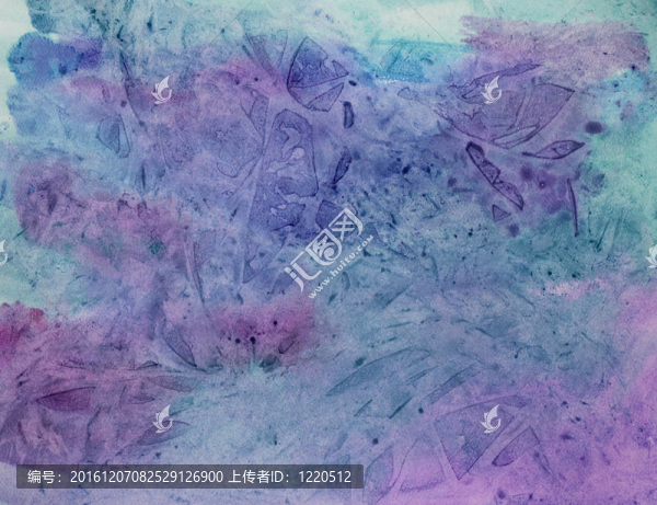 藍色/紫色水彩紋理