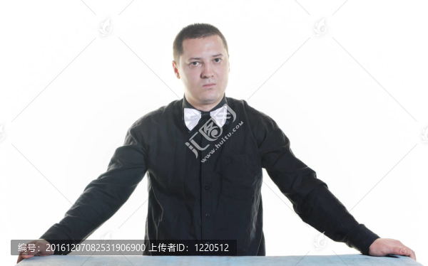 巴曼肖像孤立在白色背景