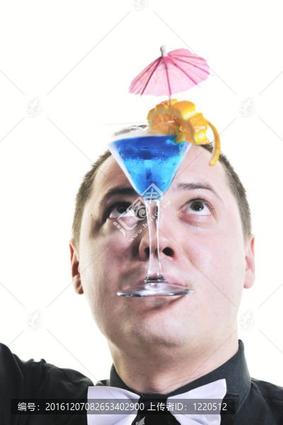 巴曼肖像孤立在白色背景