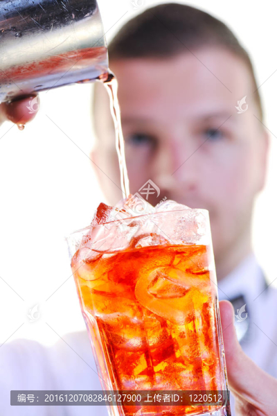 巴曼肖像孤立在白色背景