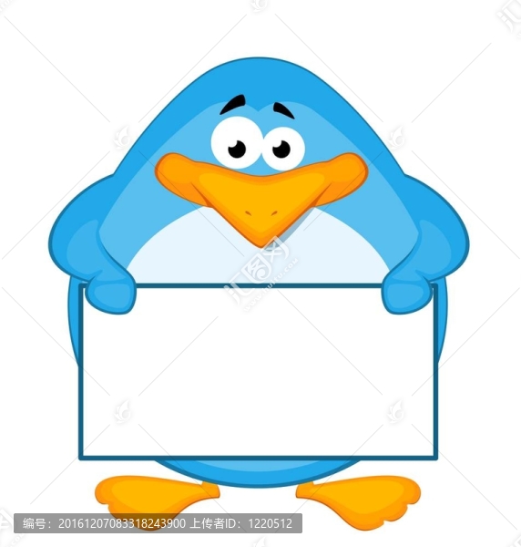 卡通企鵝與瓣兒