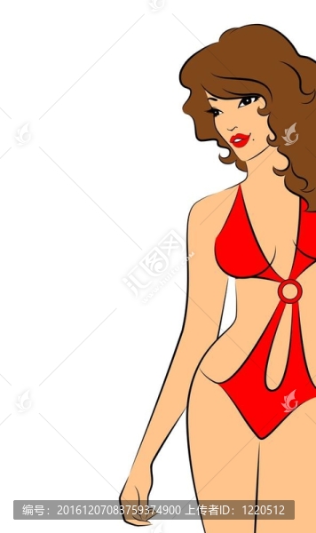 性感美女剪影