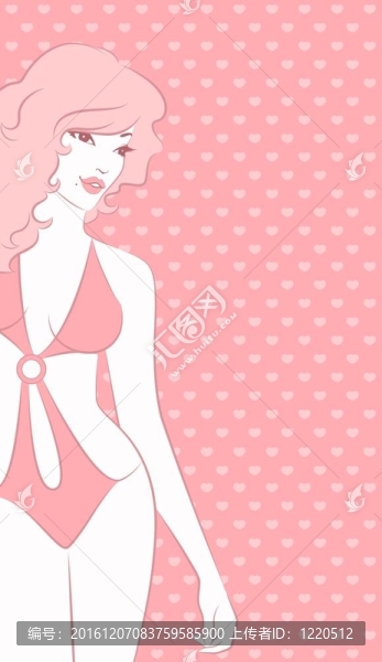 性感美女剪影