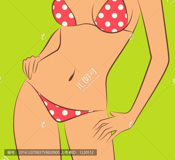 性感美女剪影