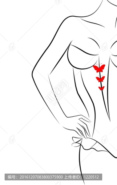 性感美女剪影