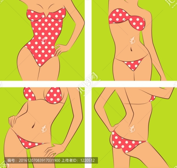 性感美女剪影