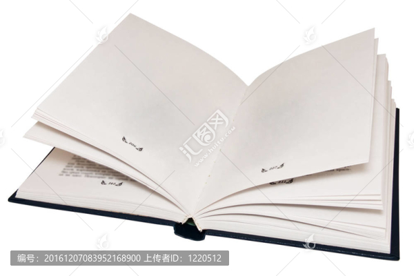 用空頁打開舊書