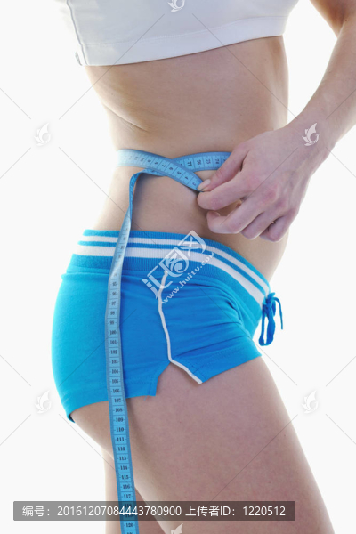 健身和鍛煉與金發(fā)女人
