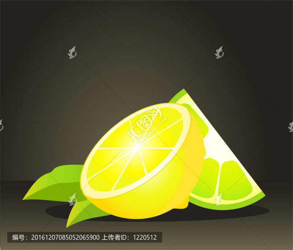 多汁的檸檬
