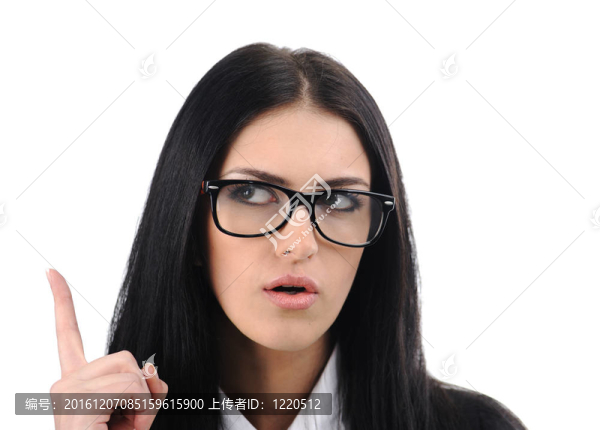 美女肖像有想法