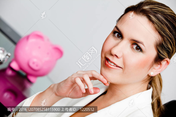 自信的女商人