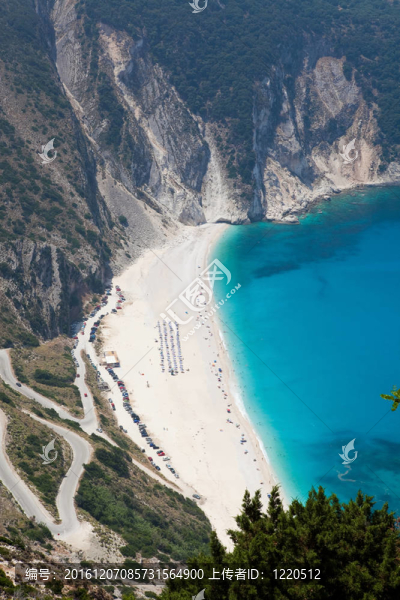 邁托斯海灘；Kefalonia