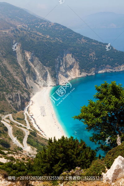 邁托斯海灘；Kefalonia