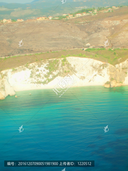 從飛機(jī)上看Kefalonia