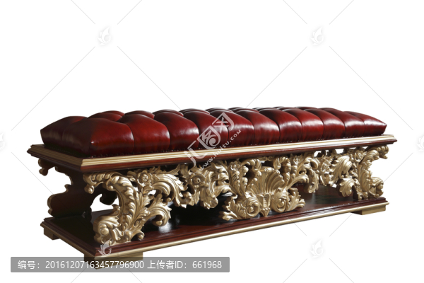 床尾凳,意大利亮光家具