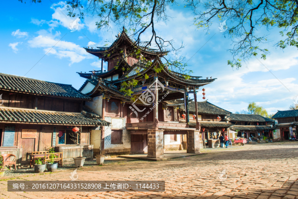 沙溪古鎮(zhèn),古戲臺
