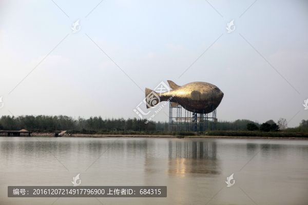 揚中河豚島雕塑