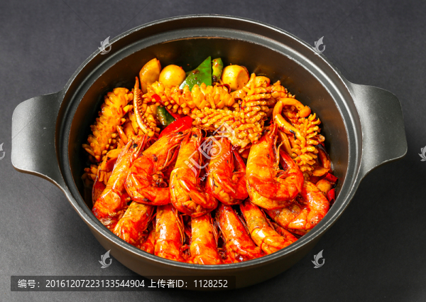 香辣海鮮煲