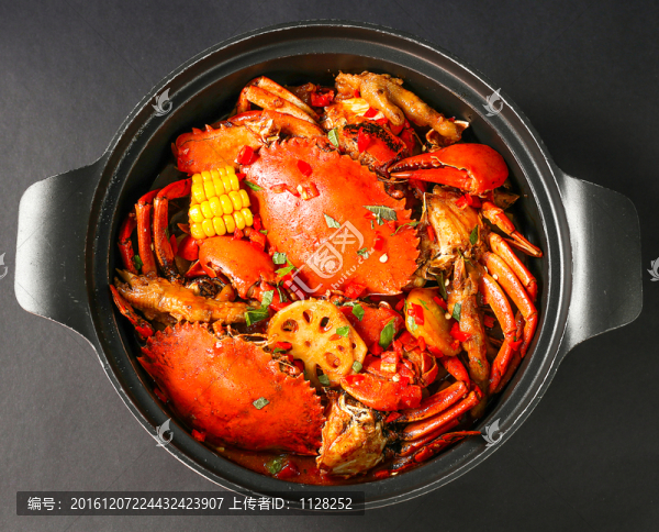 香辣蟹煲