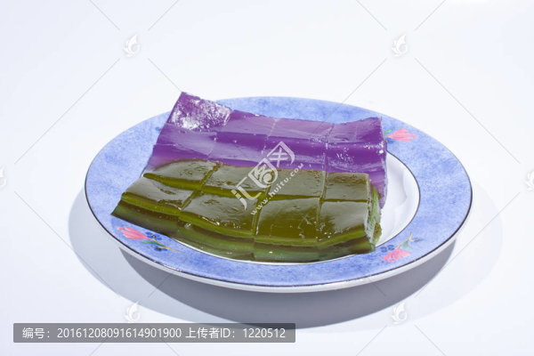 泰國甜品稱為分層甜品地板。