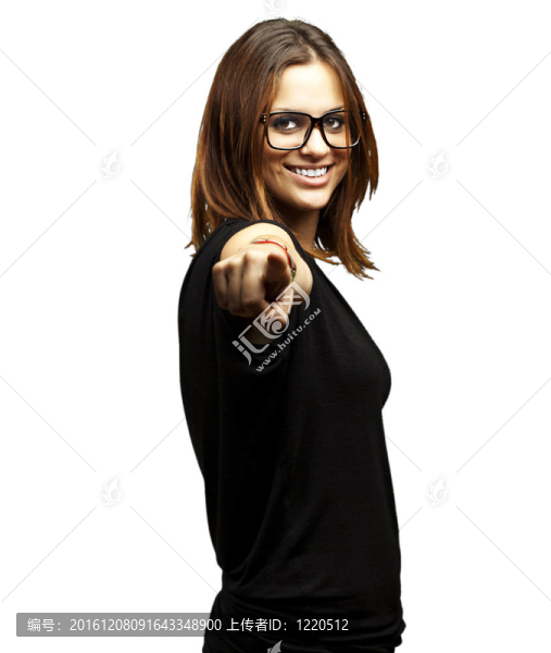 年輕的女人