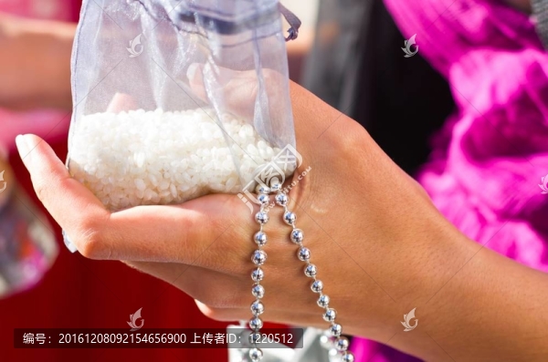 婚禮的小袋大米