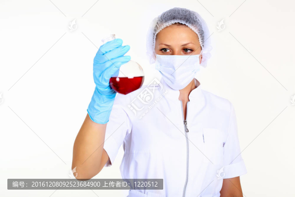 化學(xué)實(shí)驗(yàn)室的女科學(xué)家