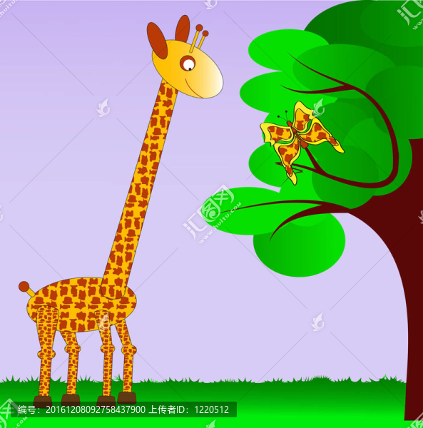 Giraffe和她的蝴蝶兄妹