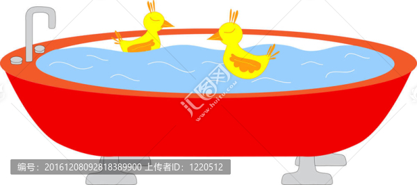 帶游泳池的浴盆