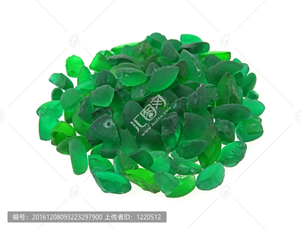 小樁綠色玻璃