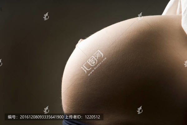 孕婦的肚子