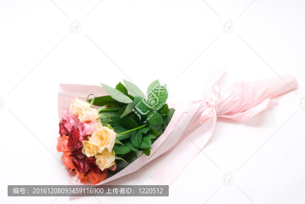 五顏六色的花束