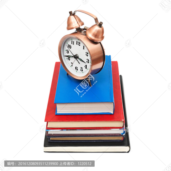 時鐘和書