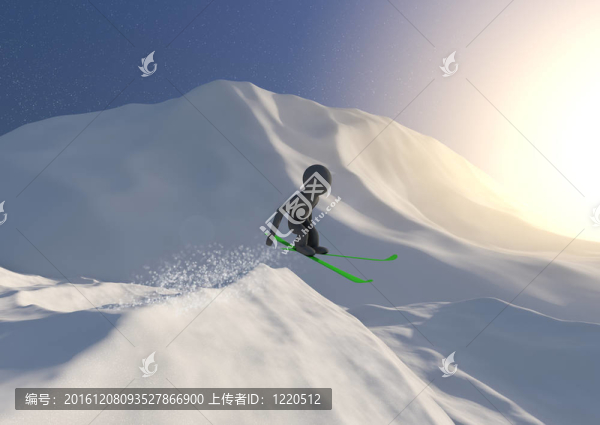 滑雪跳