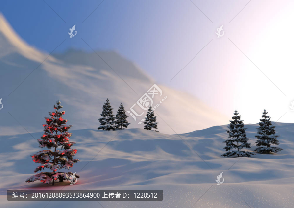 圣誕節(jié)場景