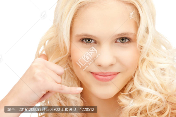 女人打電話給我手勢(shì)