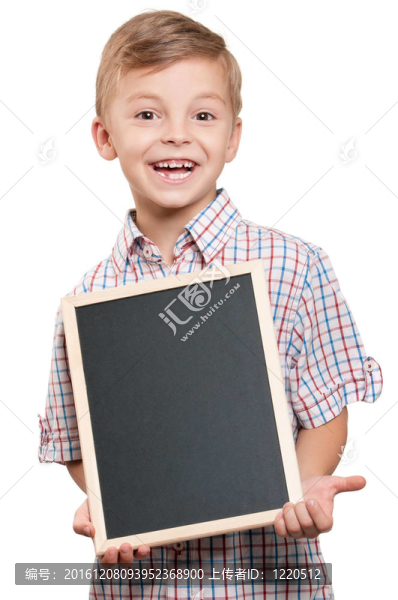 男孩的黑板