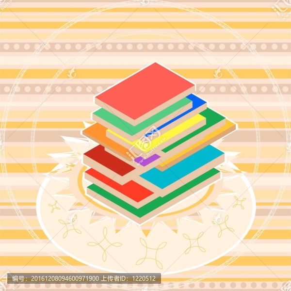 老質(zhì)感多圖書卡橫幅圖